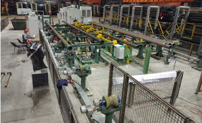 Механизация трубонарезного станка EMAG USC 21-290 